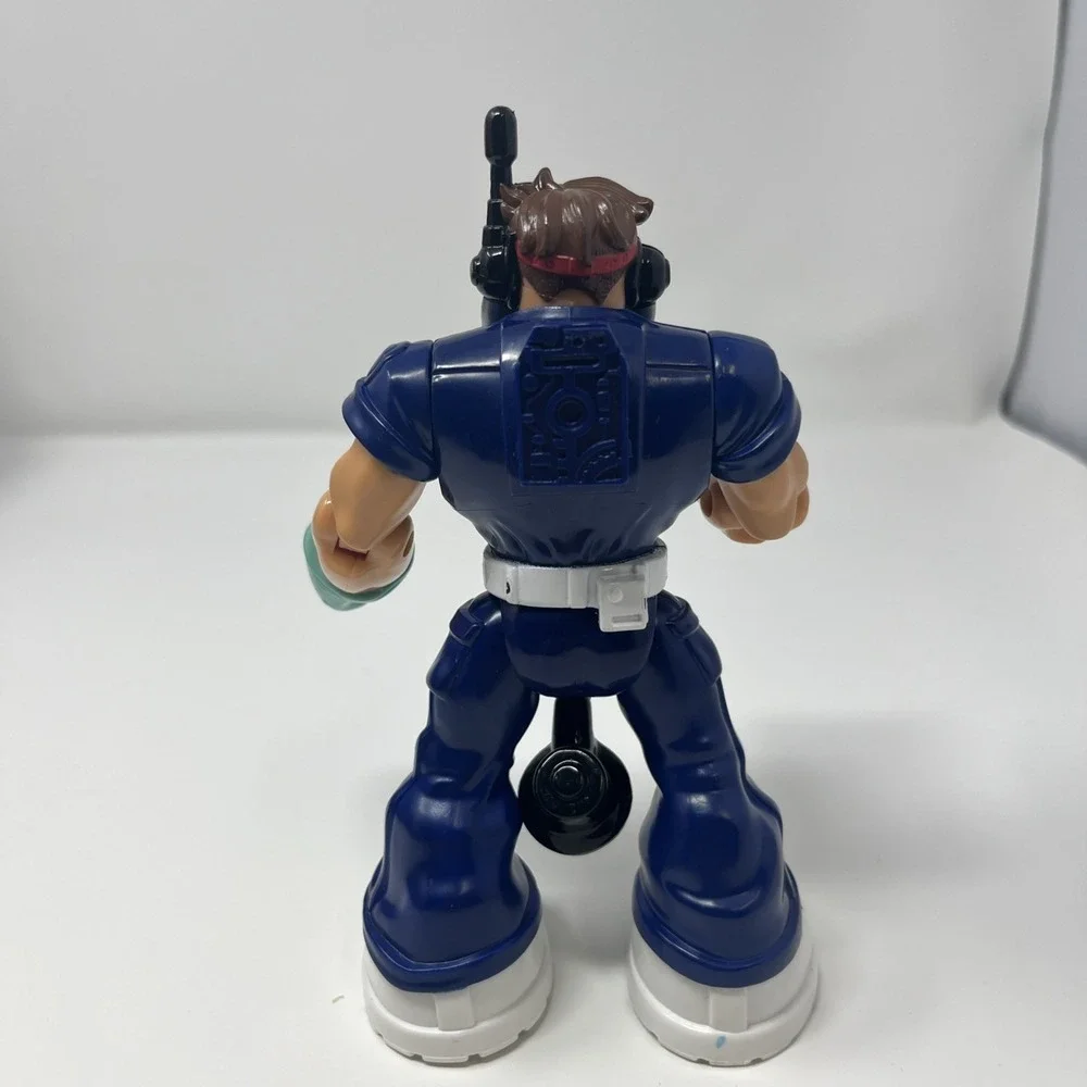 Perry Medic W/ Backpack Rescue Heroes Mattel 2000 7